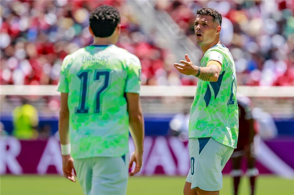 Granit Xhaka sieht großen Verbesserungsbedarf.Peter Klaunzer/KEYSTONE/dpa