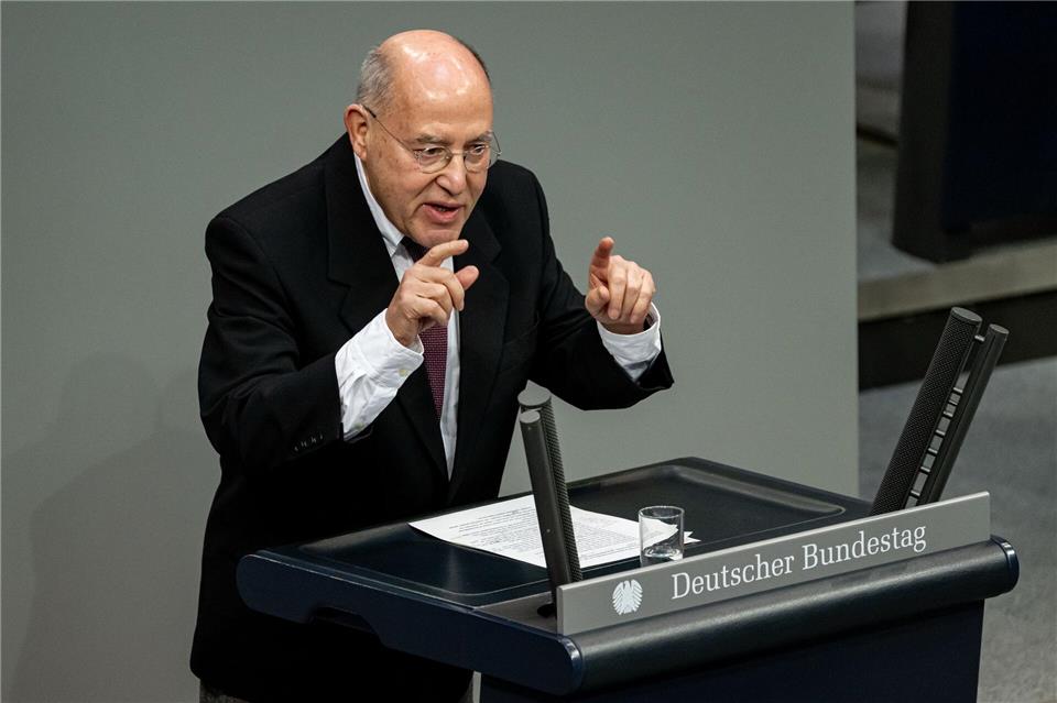 Gregor Gysi hat selbst jüdische Wurzeln. (Archivbild)Fabian Sommer/dpa