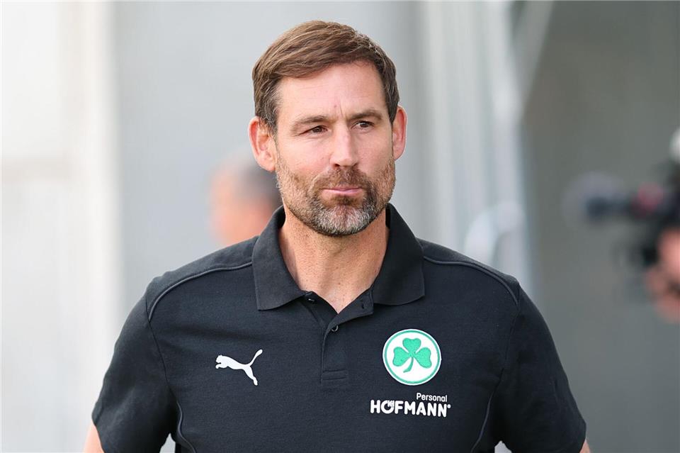 Greuther Fürth und Thomas Kleine haben ihren ersten Test gewonnen.Daniel Karmann/dpa