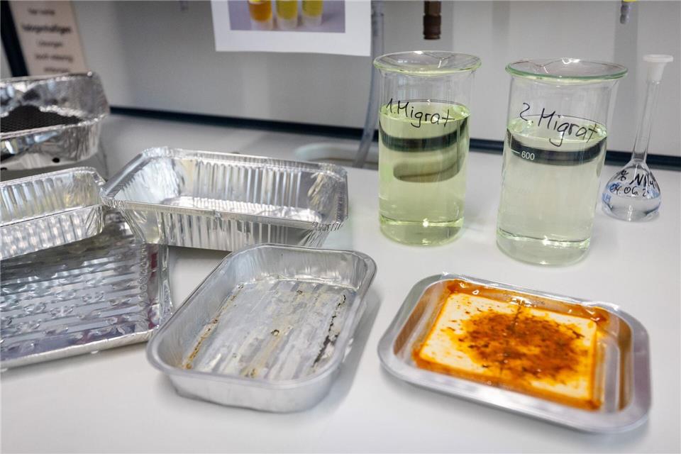 Grillschalen gaben bei sauren Lebensmitteln häufig Metalle ans Essen ab. Christoph Schmidt/dpa