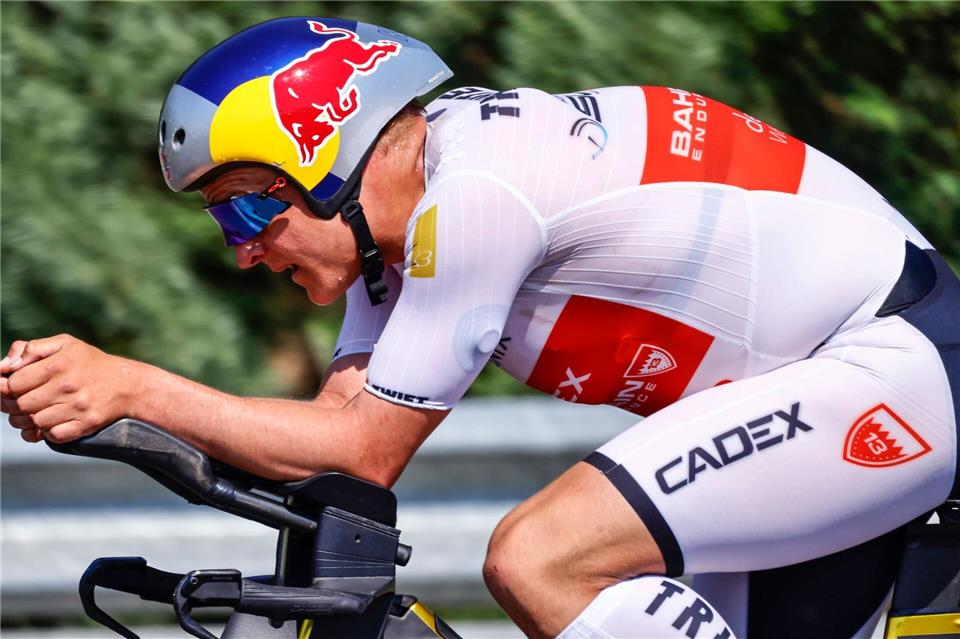 Großer Favorit bei der Challenge Roth: Norwegens Triathlonstar Kristian Blummenfelt. (Archivbild)Hannibal Hanschke/dpa