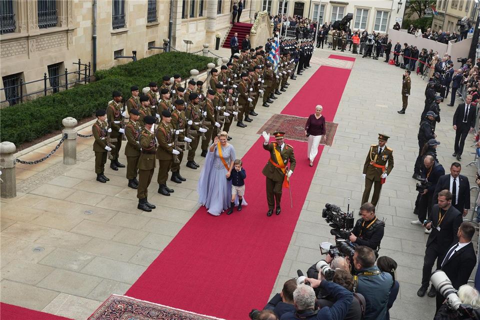 Großherzog Guillaume will Arbeit und Familienleben klar trennenSam McNeil/AP/dpa
