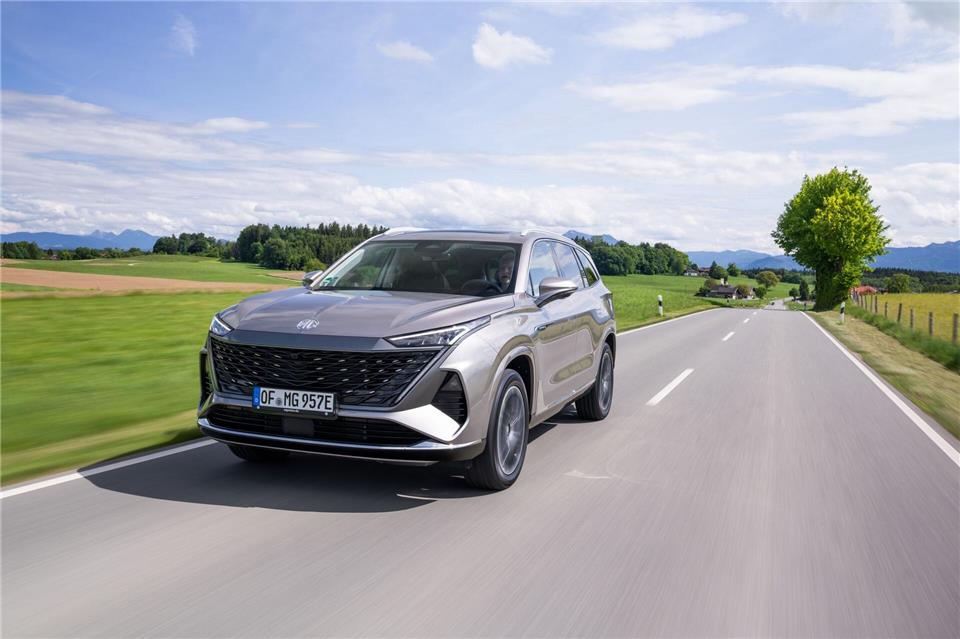 Großzügiger Siebensitzer: Der MG S9 PHEV bietet drei Sitzreihen und Platz für bis zu sieben Personen.Marcus Werner/ MG Motor Deutschland GmbH/dpa-tmn
