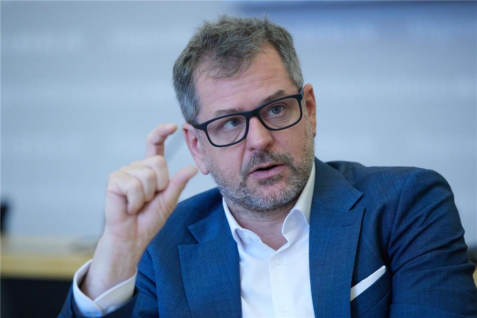 Grünen-Fraktionschef Werner Graf hält eine Mehrheit für Grüne, SPD und Linke für realistisch. (Archivfoto)Joerg Carstensen/dpa