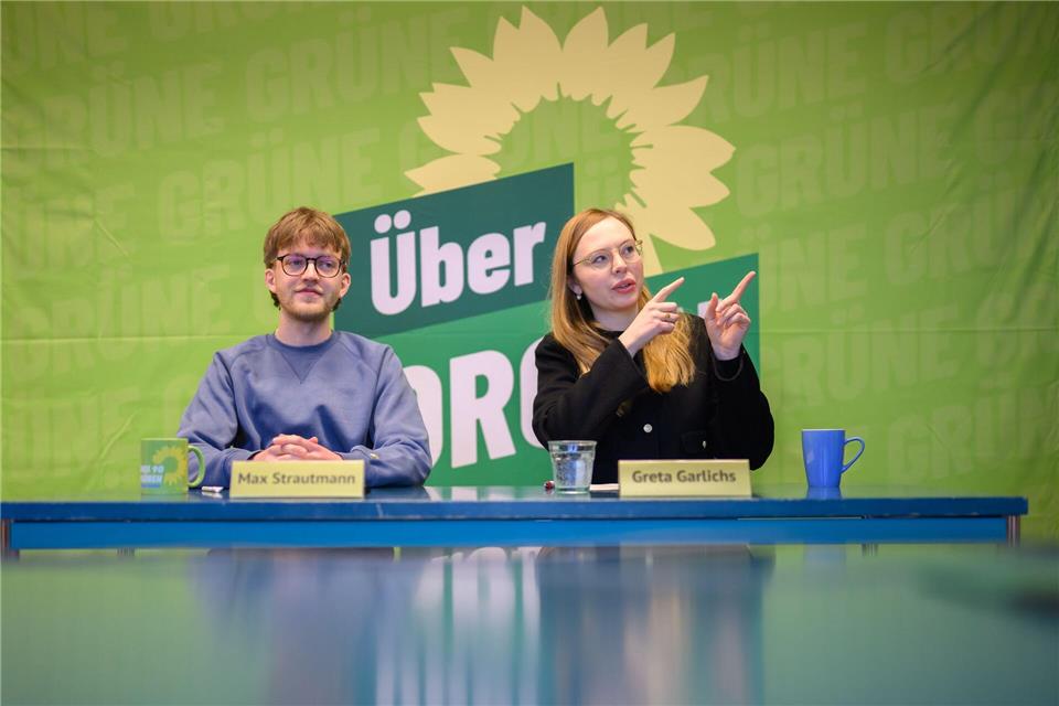 Grünen-Landeschefin Greta Garlichs sieht die Demokratie vor einer Zerreißprobe.Julian Stratenschulte/dpa