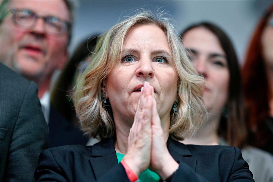 Grünen-Politikerin Eder erwartet angesichts der künftigen Zusammensetzung des Parlaments anstrengende Landtagssitzungen. Uwe Anspach/dpa