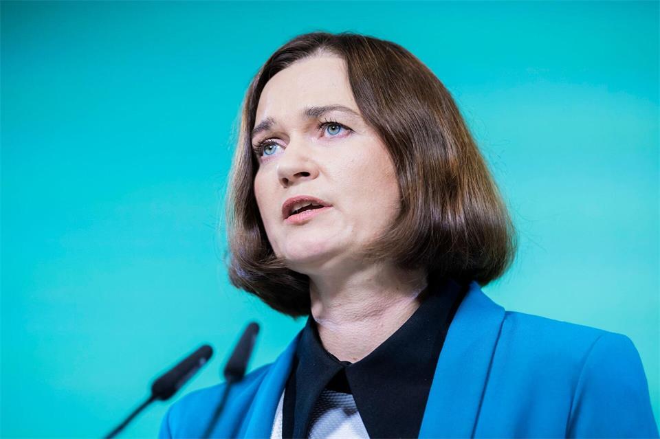 Grünen-Spitzenkandidatin Claudia Müller bangt um den Einzug ihrer Partei in den Landtag von Mecklenburg-Vorpommern. (Archivbild)Christoph Soeder/dpa