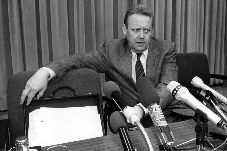 Günter Schabowski gab die Grenzöffnung bekannt. (Archivbild)dpa