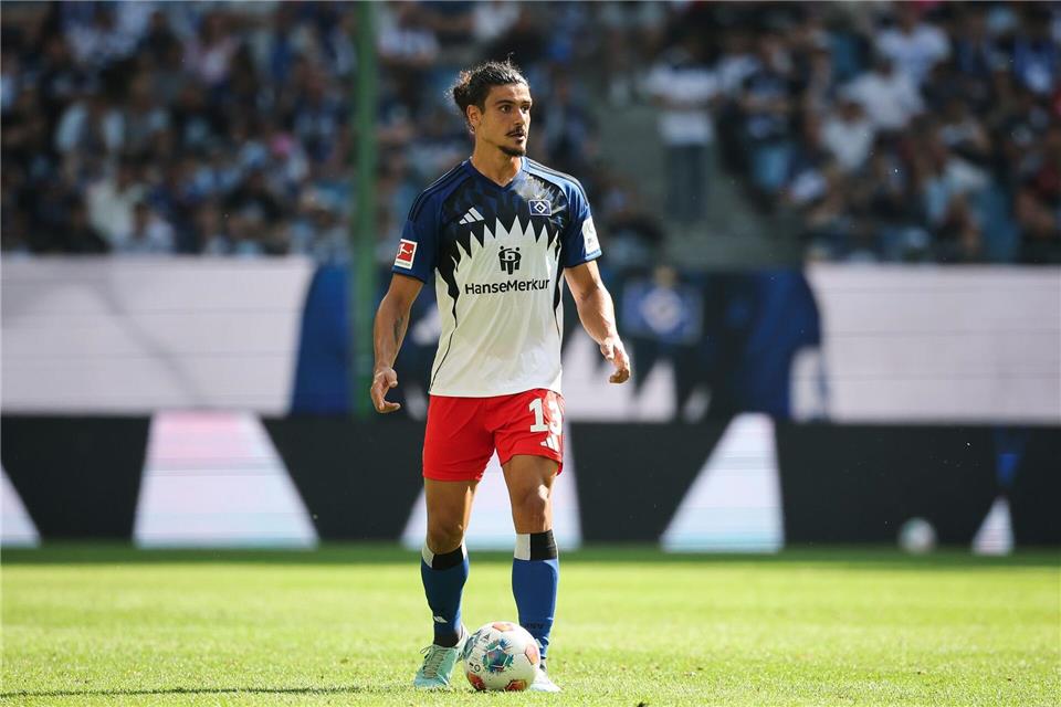 Guilherme Ramos verlässt den HSV. (Archivbild)Christian Charisius/dpa