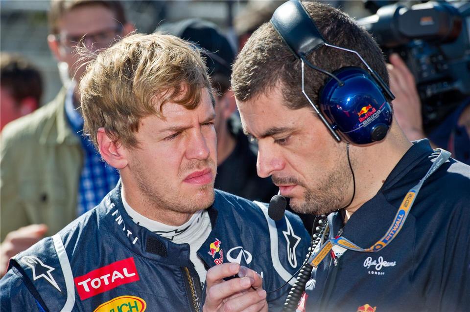 Guillaume Rocquelin (r) ist heute Nachwuchschef bei Red Bull. (Archivbild)picture alliance / dpa
