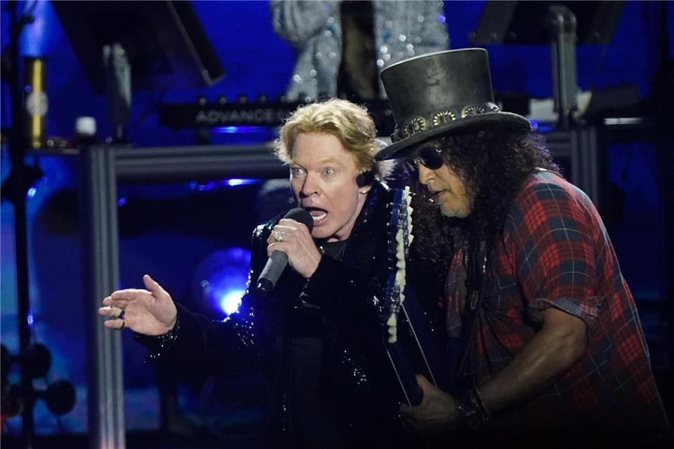 Guns N‘ Roses kommen 2025 zum Heavy-Metal-Festival nach Wacken (Archivbild)Yui Mok/PA Wire/dpa