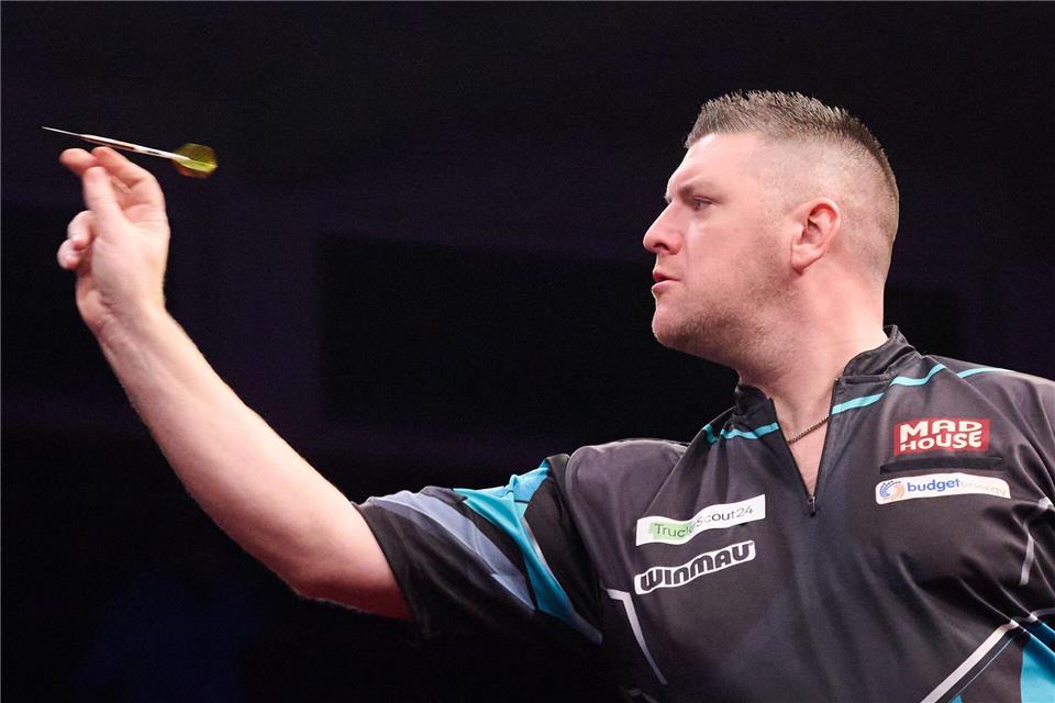 Gurney bekommt es in WM-Runde eins mit Beau Greaves zu tun. (Archivbild)Bernd Thissen/dpa