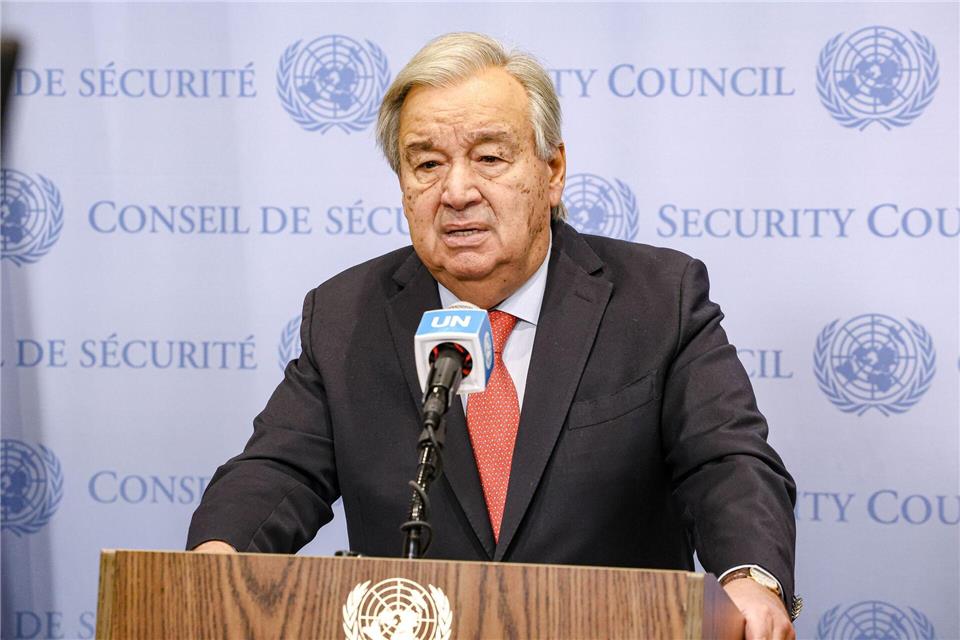 Guterres fordert Israel auf, die Stadt Gaza nicht zu besetzen. (Archivbild)Bianca Otero/ZUMA Press Wire/dpa