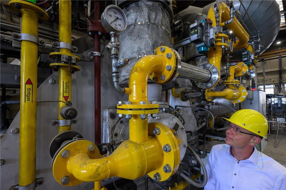 HMT bereitet den Einsatz von Wasserstoff in der Produktion vor.Hendrik Schmidt/dpa
