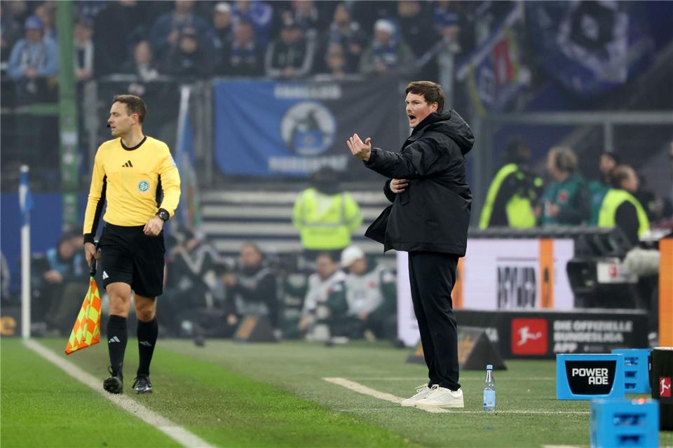 HSV-Trainer Merlin Polzin. (Archiv)Christian Charisius/dpa