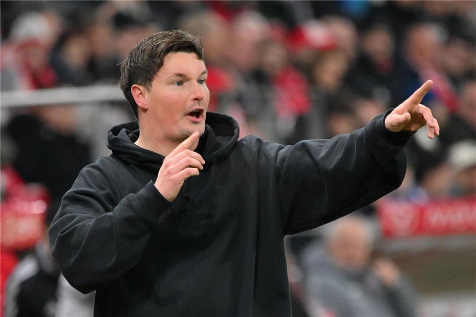 HSV-Trainer Merlin Polzin. (Archivbild)Torsten Silz/dpa