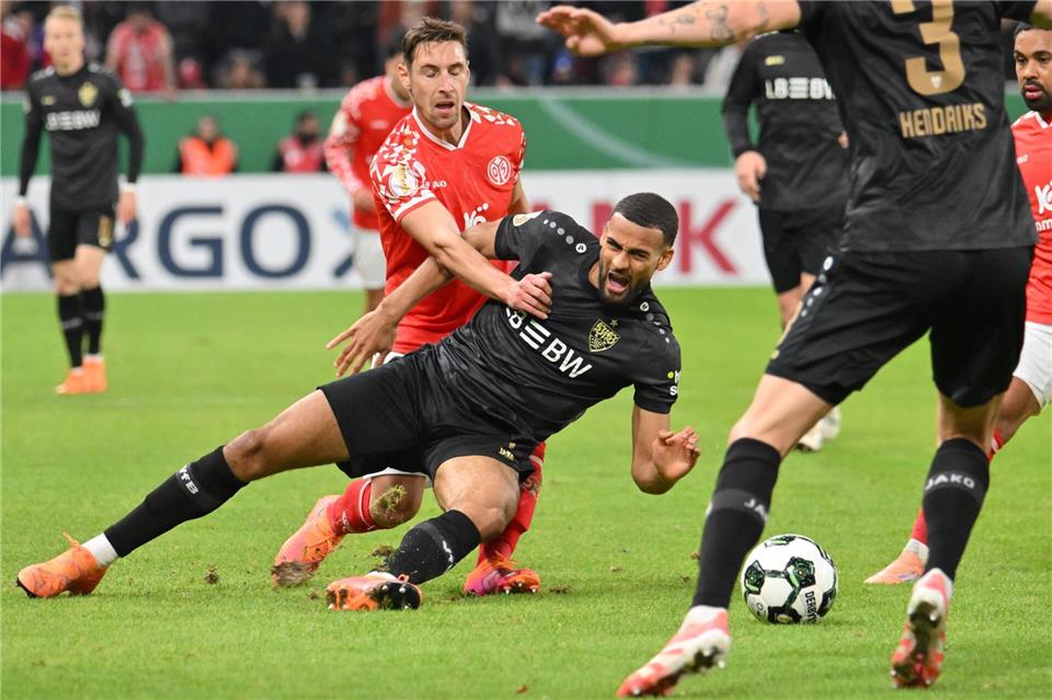 Häufig im Mittelpunkt: Dominik KohrTorsten Silz/dpa