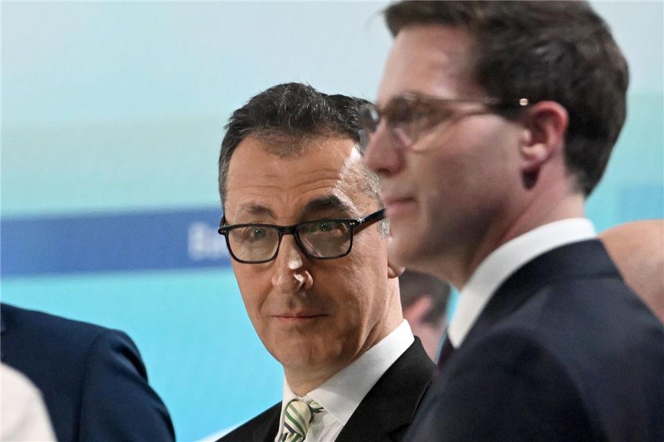 Hagel: Regierungsauftrag liegt bei den Grünen. Marijan Murat/dpa