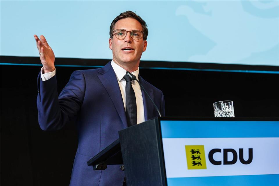 Hagel hat eine steile Karriere in der CDU hingelegt.Christoph Schmidt/dpa