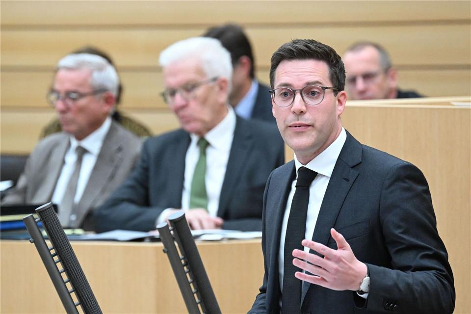 Hagel will Kretschmann beerben. (Archivbild)Bernd Weißbrod/dpa