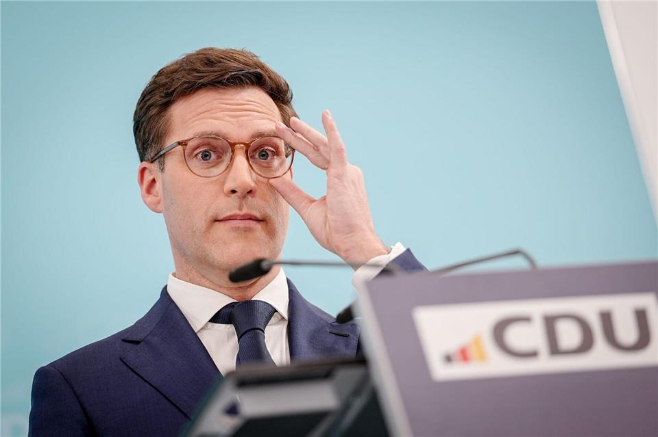 Hagel will der jüngste Ministerpräsident des Landes werden. Kay Nietfeld/dpa