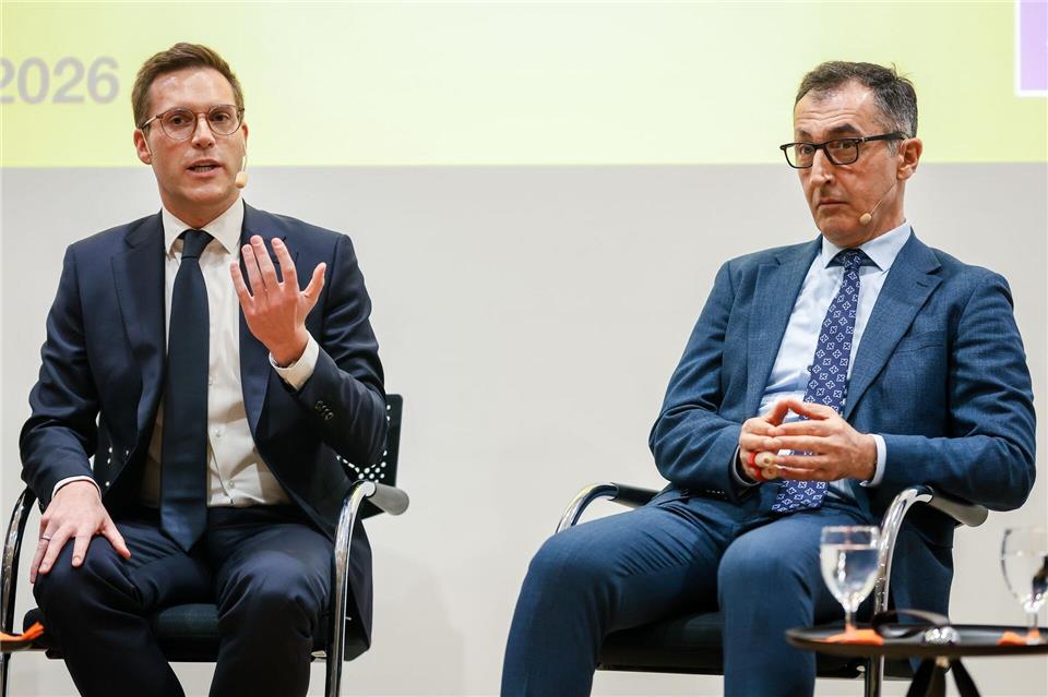 Hagels Kontrahent ist der erfahrene Polit-Profi Cem Özdemir.Christoph Schmidt/dpa