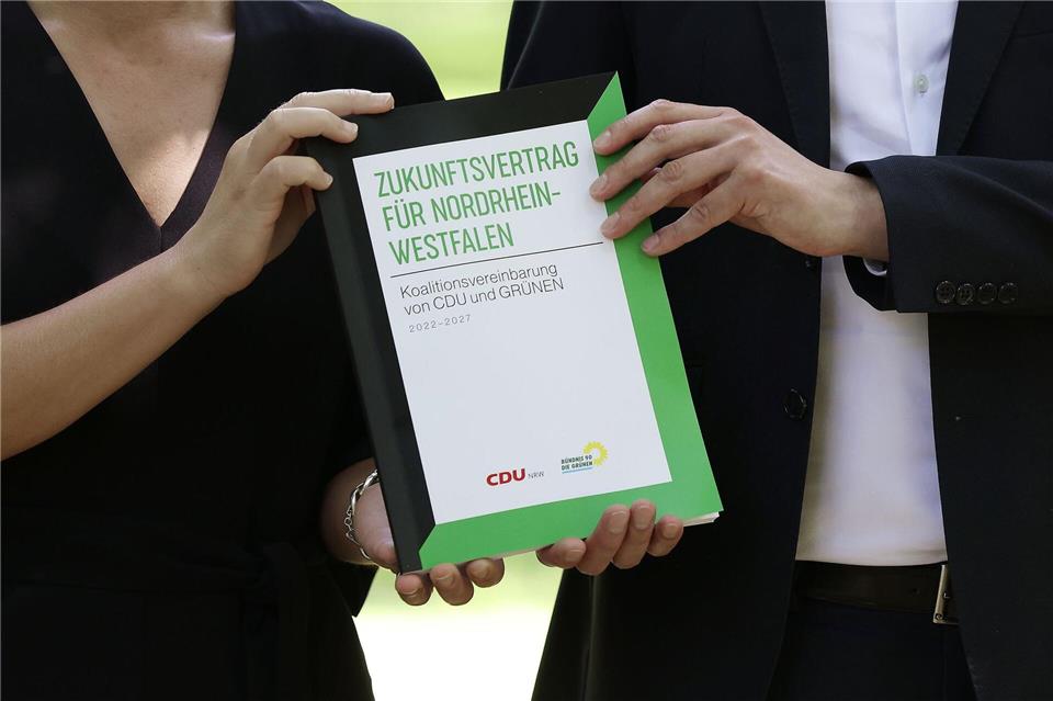 Halten CDU und Grüne ihre Kita-Versprechen aus dem Koalitionsvertrag? (Archivbild).David Young/dpa
