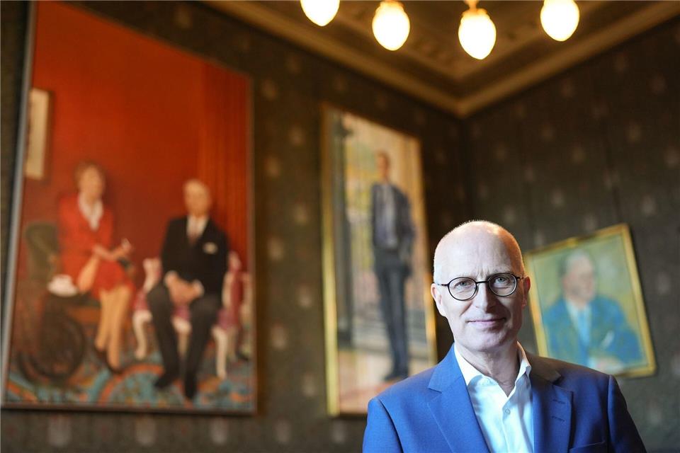 Hamburgs Bürgermeister Peter Tschentscher (SPD) hält Olympische Spiele für eine Riesen-Chance für die Hansestadt. (Foto Produktion)Marcus Brandt/dpa