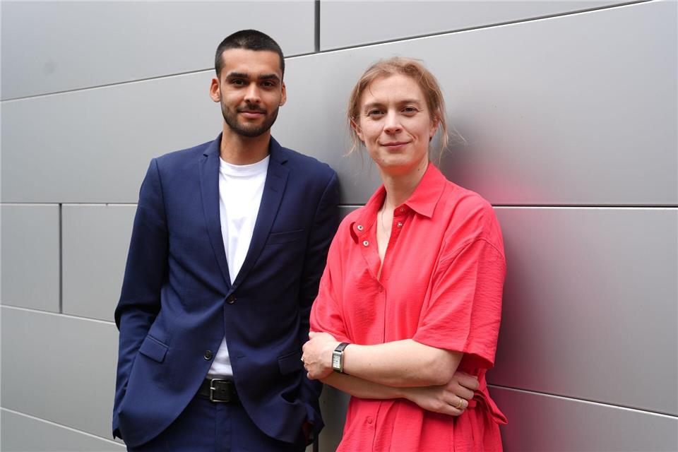 Hamburgs Grünen-Vorstand um die Parteichefs Selina Storm und Leon Alam geht mit zwei Leitanträgen in die Landesmitgliederversammlung am Samstag. (Archivbild)Marcus Brandt/dpa