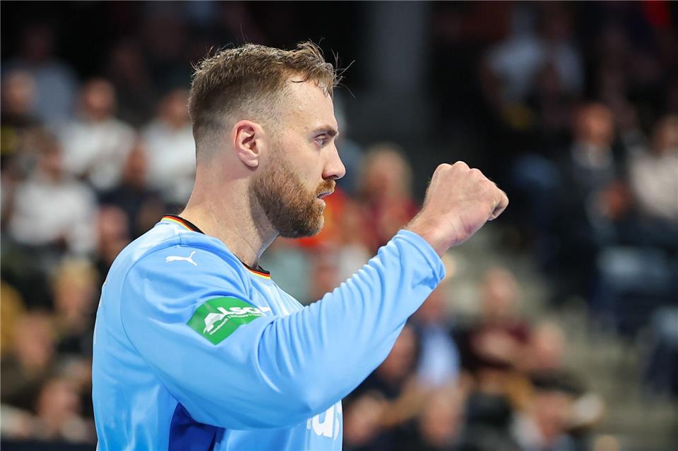 Handball-Keeper Andreas Wolff traut dem DHB.Team bei der EM im Januar eine Medaille zu. Daniel Karmann/dpa