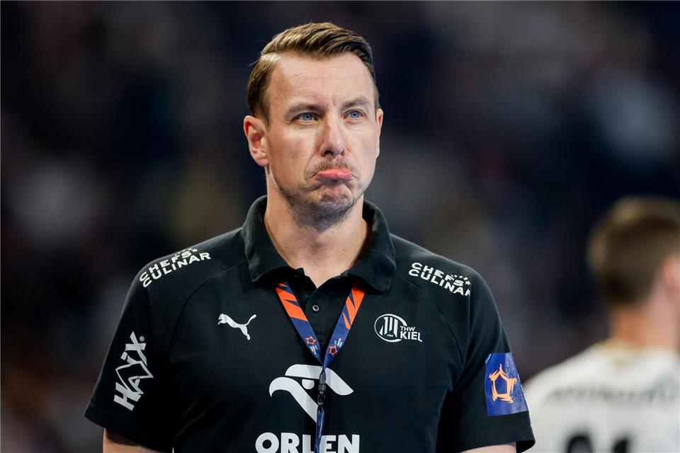 Handball-Rekordmeister THW Kiel hat seinen Trainer Filip Jicha freigestellt. (Archivbild)Philipp Szyza/dpa