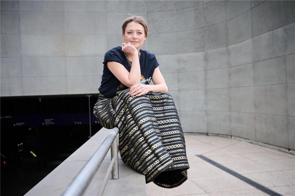 Hanna Plaß wurde in London geboren und spielt nun für das ZDF eine Ermittlerin im Teutoburger Wald.Annette Riedl/dpa