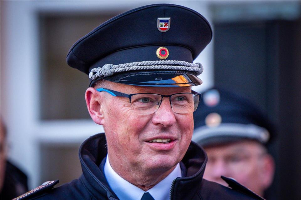 Hannes Möller ist der Landesbrandmeister von Mecklenburg-Vorpommern. (Archivbild)Jens Büttner/dpa