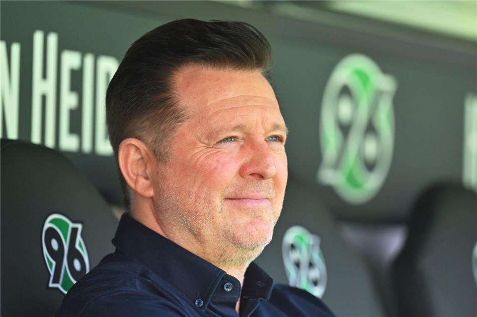 Hannover-Trainer Christian Titz.Swen Pförtner/dpa