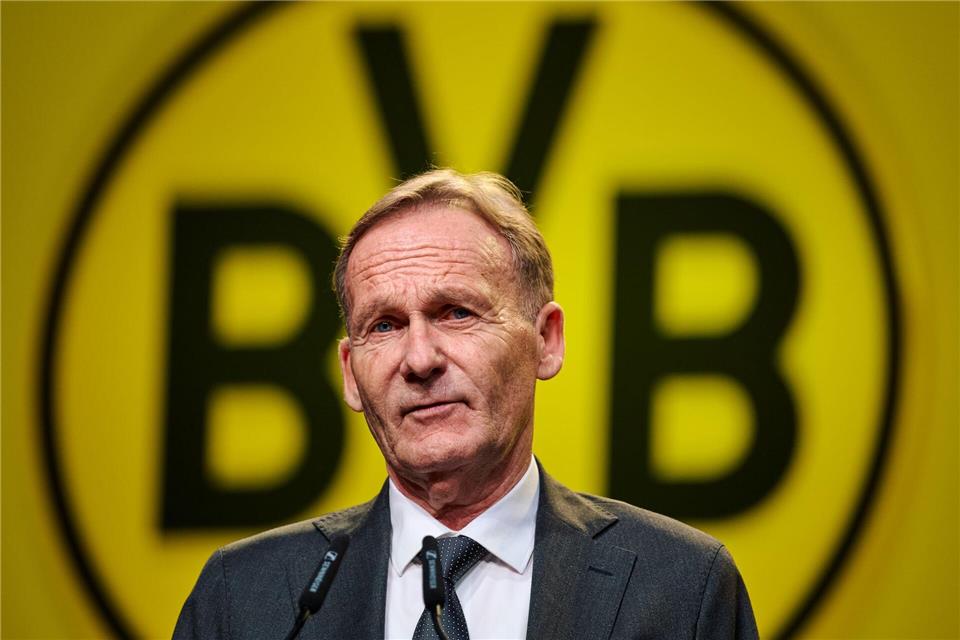 Hans-Joachim Watzke soll am Sonntag zum Präsidenten von Borussia Dortmund gewählt werden. (Archivbild)Bernd Thissen/dpa