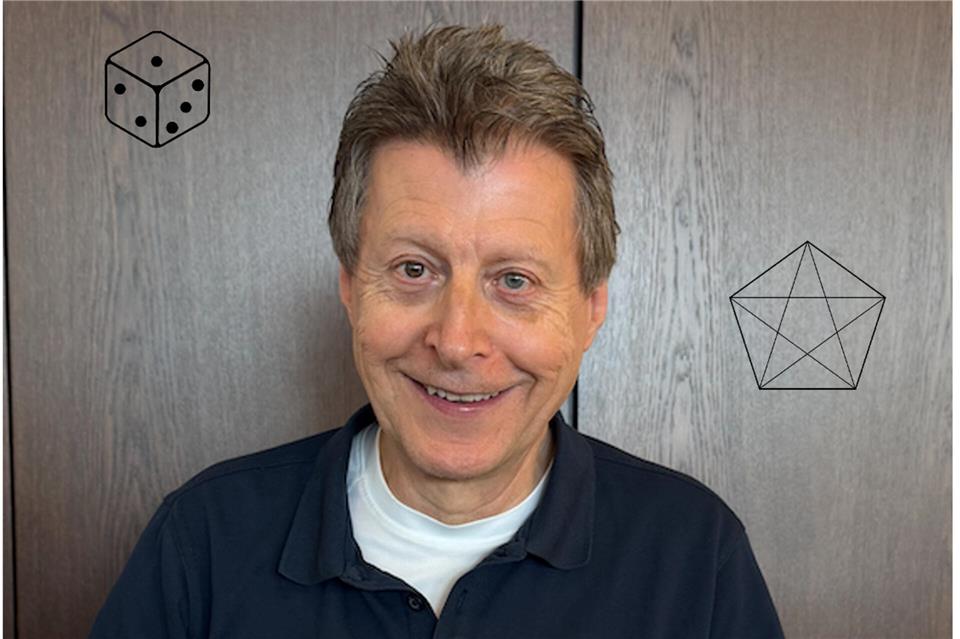 Hans-Karl Eder präsentiert am 19. Februar Mathe live.