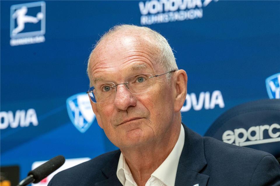Hans-Peter Villis hört als Vorstandsvorsitzender beim VfL Bochum auf.Bernd Thissen/dpa