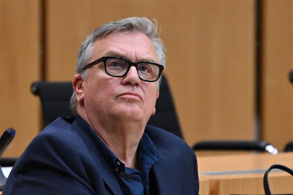 Hape Kerkeling plädierte im Thüringer Landtag für ein AfD-Verbotsverfahren.Martin Schutt/dpa