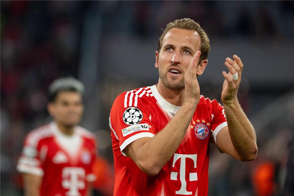 Harry Kane jubelt nach dem Auftaktsieg in der Champions League seines FC Bayern gegen Chelsea. (Archivfoto)Leonie Asendorpf/dpa