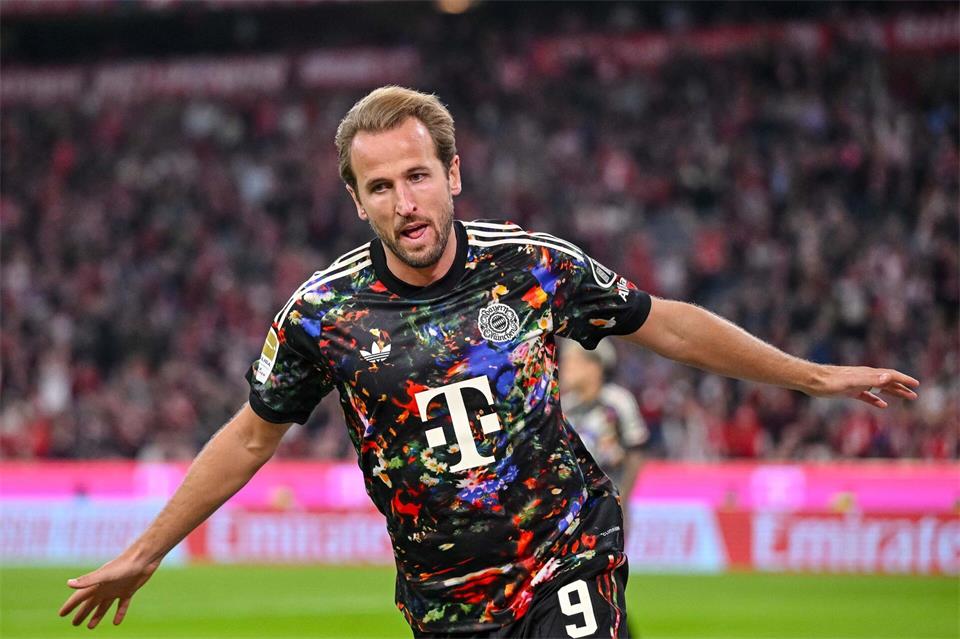 Harry Kane knackt die 100-Tore-Marke in der Bundesliga.Harry Langer/dpa