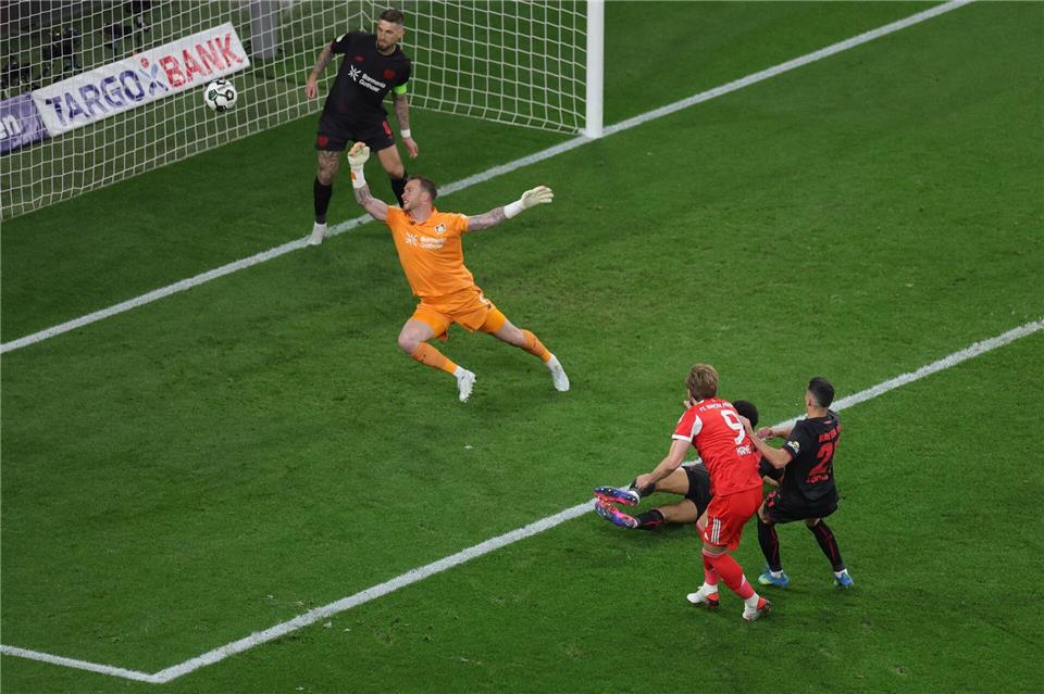 Harry Kane ließ die Bayern früh jubeln.Rolf Vennenbernd/dpa