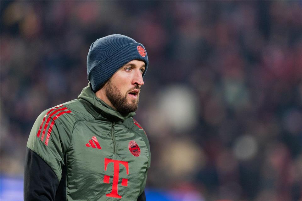 Harry Kane muss beim FC Bayern pausieren. (Archivbild)Rolf Vennenbernd/dpa
