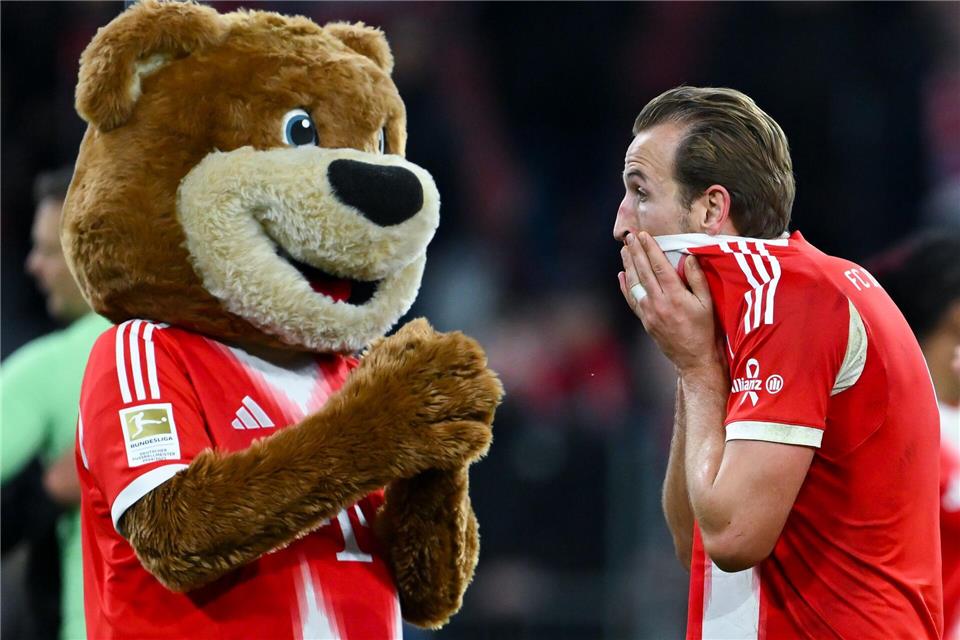 Harry Kane überzeugt beim FC Bayern aktuell in jeder Rolle.Sven Hoppe/dpa