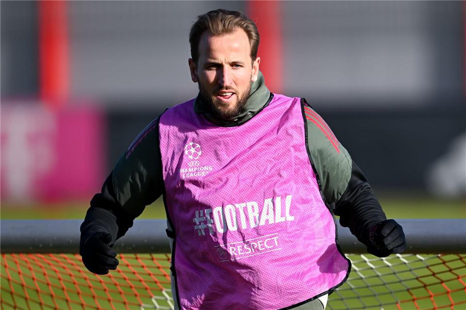 Harry Kane will mit dem FC Bayern Platz zwei sichern.Sven Hoppe/dpa
