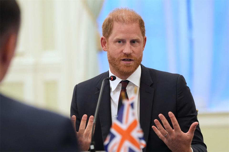 Harry sprach bereits im vergangenen Jahr über seinen Wunsch nach Versöhnung.Alex Brandon/AP/dpa