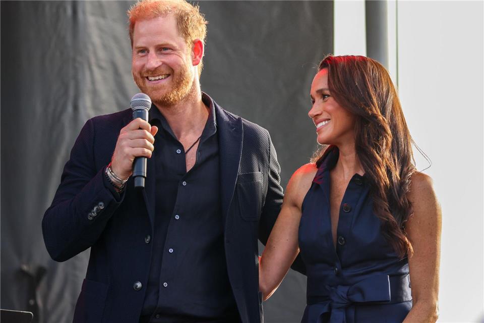 Aussöhnung mit König Charles? Harry vermutet Sabotage Harry und Meghan leben seit Jahren in den USA weit weg vom britischen Königshaus. (Archivbild)Amy Katz/ZUMA Press Wire/dpa