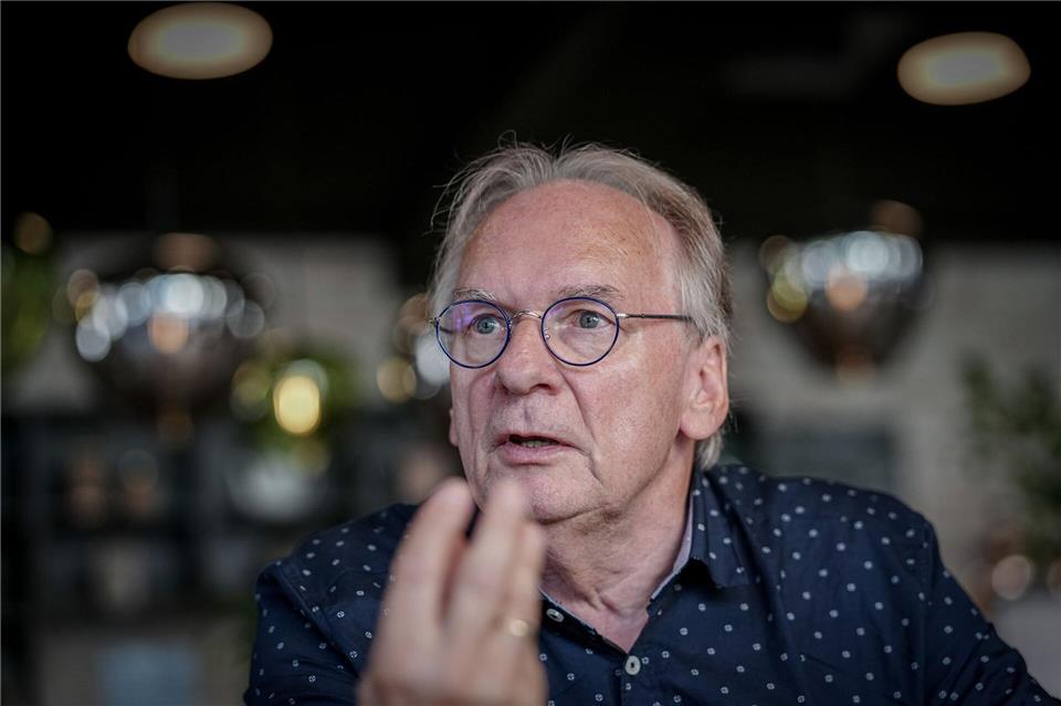 Haseloff hielt den Begriff der Brandmauer nie für hilfreich. Kay Nietfeld/dpa