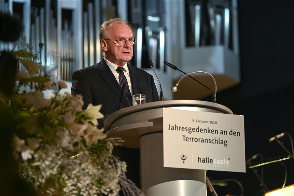 Haseloff mahnt klare Haltung gegen Hass an (Archivbild)Heiko Rebsch/dpa