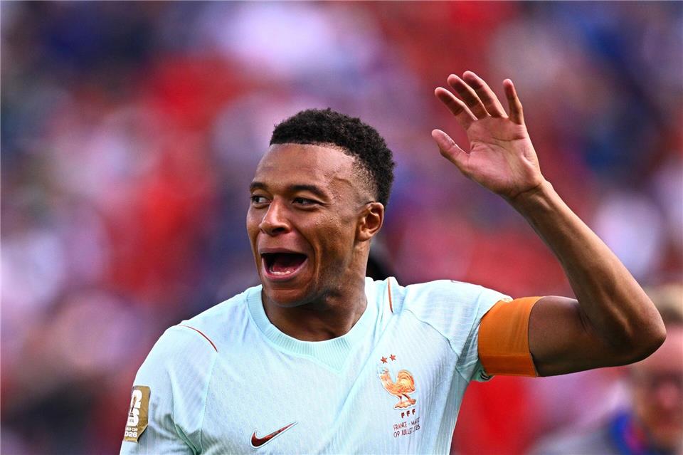 Hat bei dieser WM schon acht Tore erzielt: Kylian Mbappé.Tom Weller/dpa
