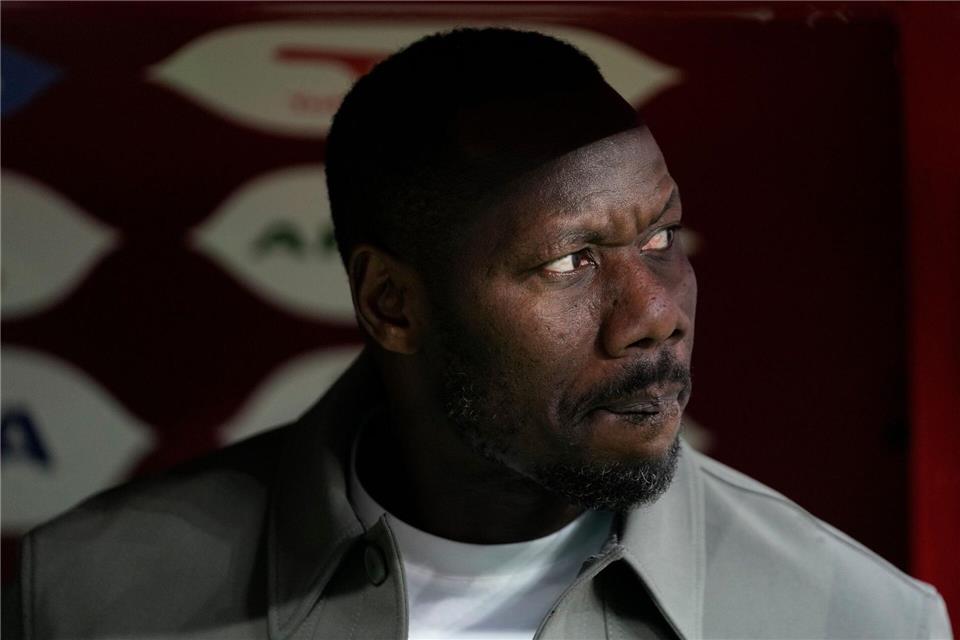 Hat eine knifflige WM-Mission: Senegals Trainer Pape Thiaw. (Archivbild)Themba Hadebe/AP/dpa